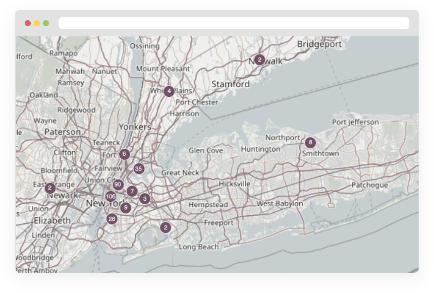 Giveffect CRM Maps