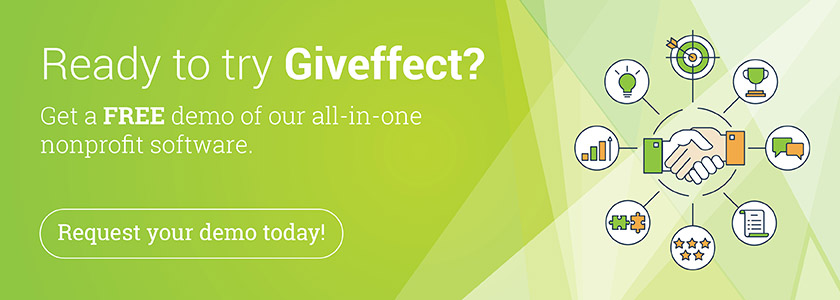 Volunteer engagement Giveffect demo