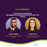 Giveffect and Double the Donation partnered to present a webinar on Online Giving and Campaigns
